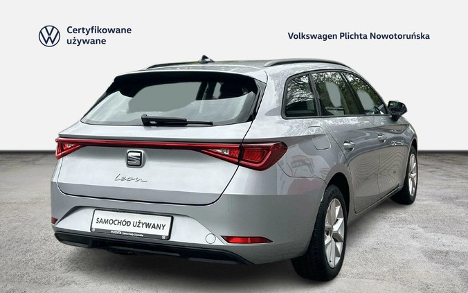 Seat Leon cena 73900 przebieg: 54221, rok produkcji 2022 z Polkowice małe 254